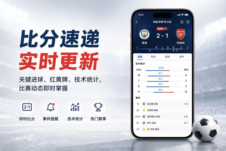 开云体育直播 App 获取页面配图：比分与队名